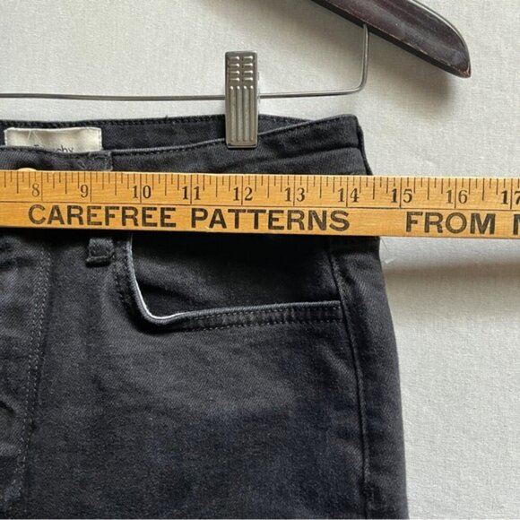 Triarchy high waisted Black Distressed Women's Jeans Sz 28 - Picture 11 of 11